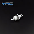 YRC Acetal 1/8" Quick Disconnect Fitting with 316L Stainless Steel Nut 120psi Pressure for Beauty Machines