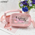 Waterproof Clear Transparent Beauty Travel Toiletry PVC  OEM Cosmetic Make up Makeup Bag for Travel