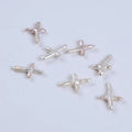 Promotion Price 20*32mm Wholesale Natural Cultured Irregular Cross Shape Freshwater Pearls