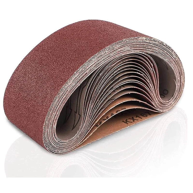 80 Grit Abrasives Belt 150*2000 Wide Sanding Belt Flexible Portable Aluminum Oxide 6x48 Inch Sand Belts for Drum Sander