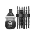 MYJ 13 in 1 Ratchet Multi-functional Screwdriver Set Mini Small Stubby Screwdriver Bit Set DIY Grade Household Repair Tool Set