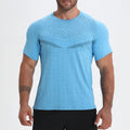 XS-XL EU Size Hot Sale Fashion Pattern Lightweight Gym Training Tee for Men's Running Wear