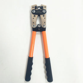 HX-50B Steel Wire Terminal Crimping Tool 6-50mm2 Heavy Duty Cable Lug Crimper Plier Cu/Al Terminal Ratchet (AWG10-1/10) Circlip