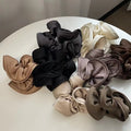B.PHNE French Luxury Hair Fashion Accessory Bulk Large Scrunchie Satin Silk Hair Rope Female Elastic Scrunchy Hair Ties