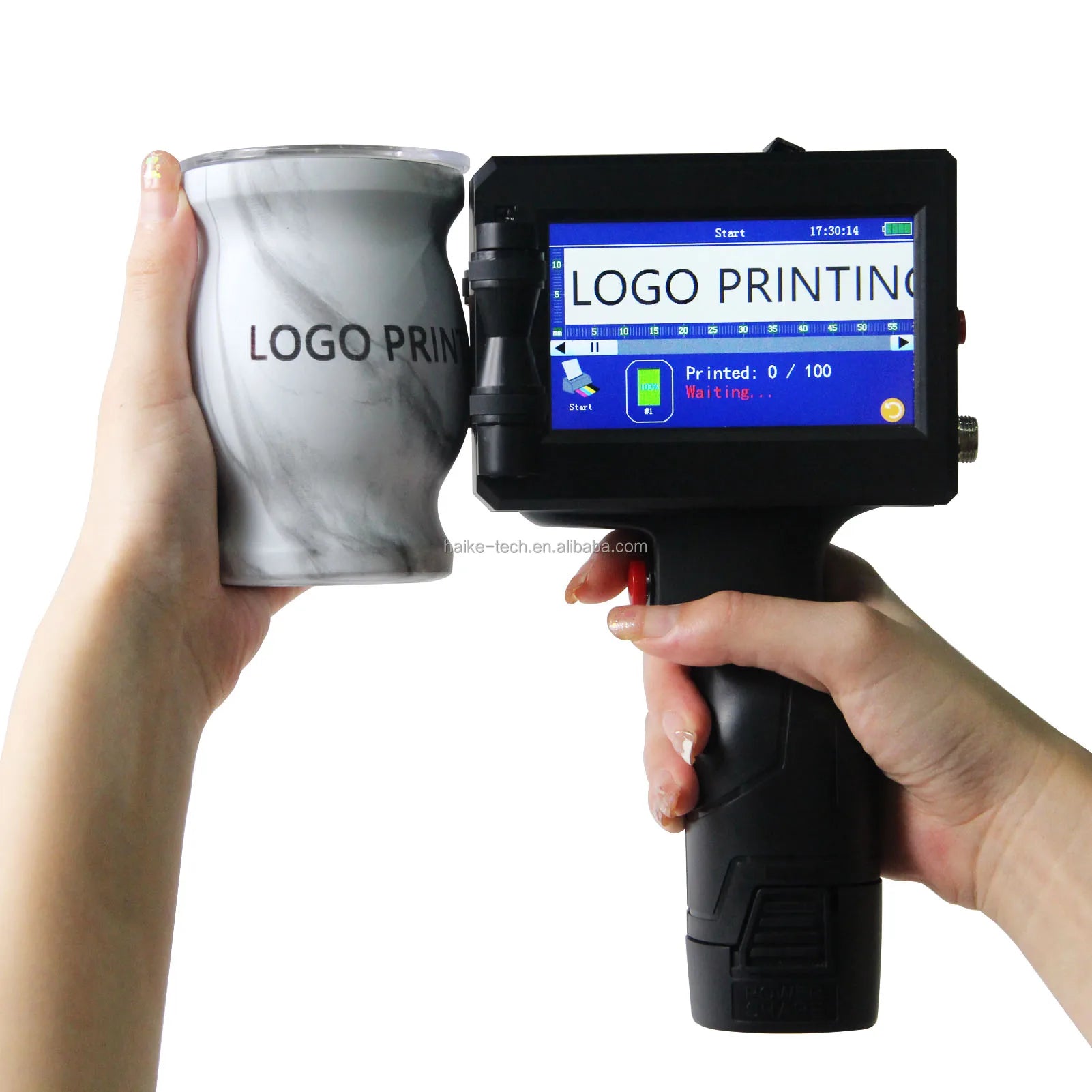 Usb Mini Portable Handheld Printer Machine Sticker Card Logo Label Phone Case Printer for Small Business