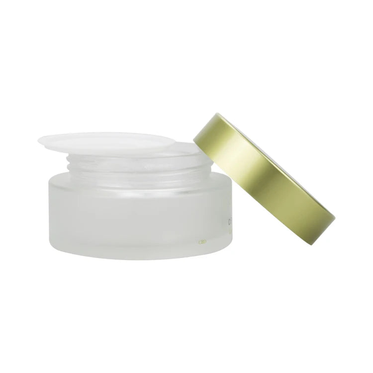 Cosmetic Packaging 15g 30g 50g 100g Colorful Luxury Elegant Cosmetic Jars Empty Glass Cream Jar with Lid Cream Jar Cosmetic MegaBDM