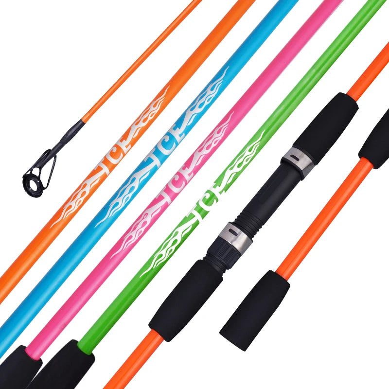 1.8m 114g 2 Section Best Fiberglass China Lure Fishing Rod Customized Fishing Rod Spinning