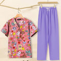 In Stock T62060 Cotton Printed Scrubs Suit Designs Women Mirror Woman Suit Scrubs Uniforms Sets Nurse Men With logo