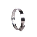 304 Stainless Steel American Type Adjustable Worm Drive Fuel Plastic Pipe Hose Clamp Series 2" Turbocharger Pipe