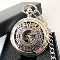 Flower Roman Hollow Watch Manual Mechanical Pocket Watches