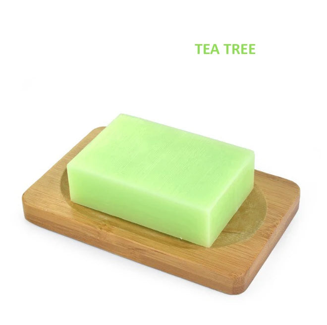 Private Label New Colorful Tea Tree Rose Honey Milk Soap Oil Control Handmade Soap Essential Oil Soap