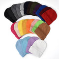 Wholesale Soft Warm Knitted Beanie Blank Winter Toddler Thermal Gorros Beanies for Men Women Camouflage Dot Beach Appropriate