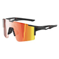 Outdoor UV Protection Cycling Safety Glasses One Piece Lens Windproof Sport Mountain Bike Bicycle Sunglasses