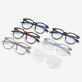 Cheap Computer Glasses Blue Light Blocking Ready to Ship TR90 Designer Anti Blue Light Glasses 2024