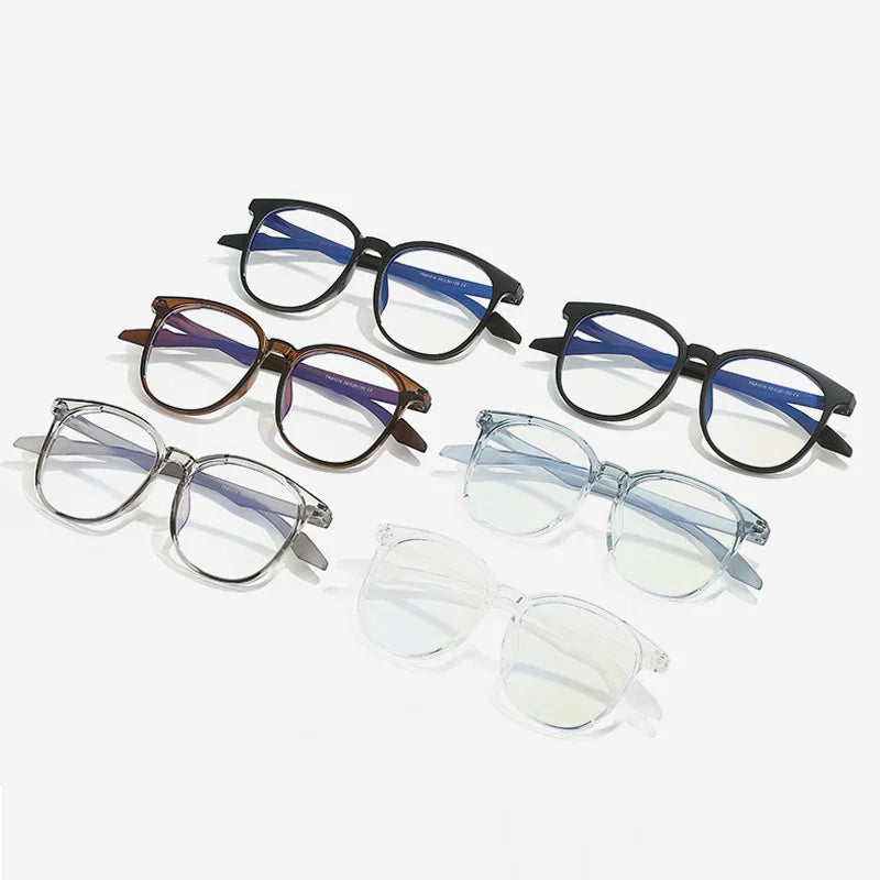 Cheap Computer Glasses Blue Light Blocking Ready to Ship TR90 Designer Anti Blue Light Glasses 2024