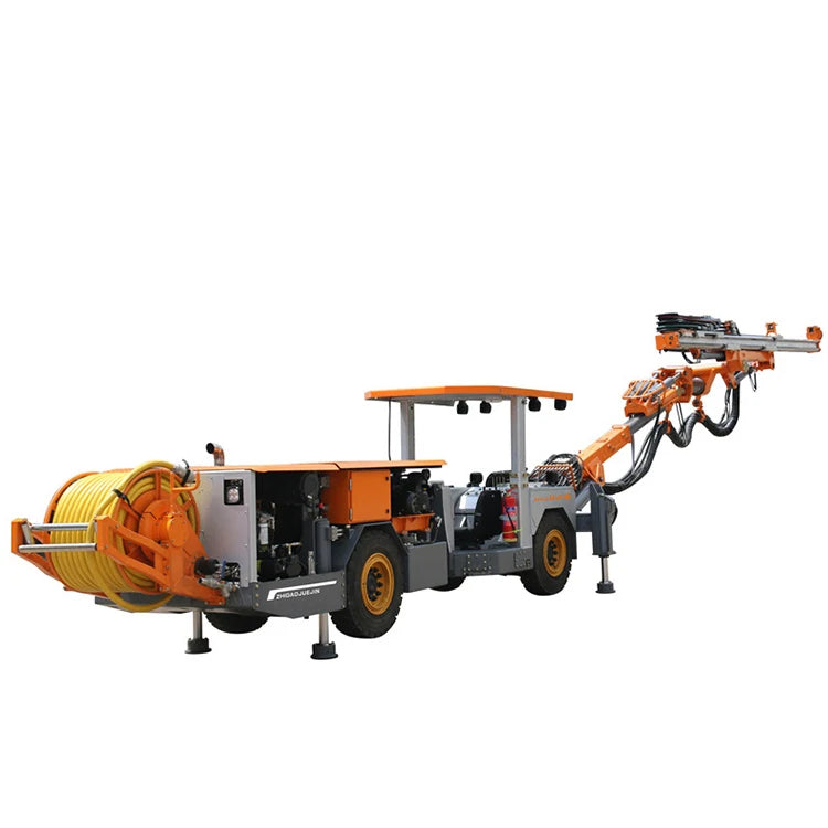 Jumbo Tunnel Face Drilling Rig ZEGA UJ18 Boomer Twin Three Single-boom Kaishan Underground Tunneling Mining Face Drilling Rig