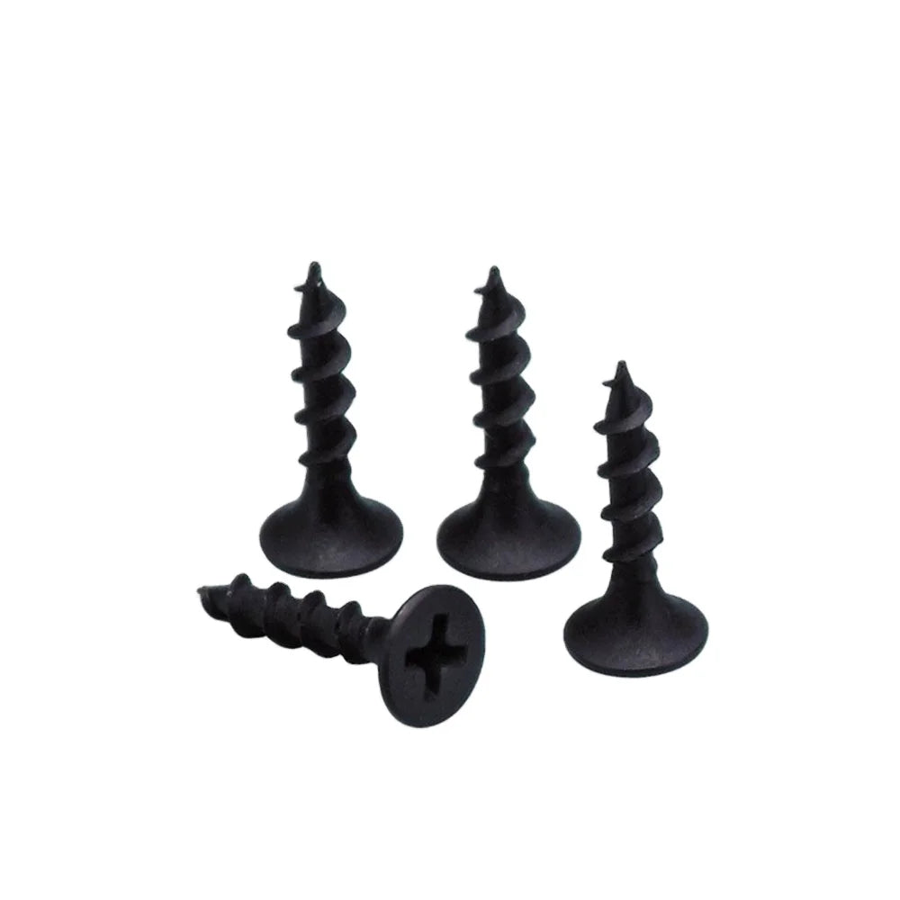 Drywall Screws HIgh Strength Drywall Nails Woodworking Black Gypsum Screws