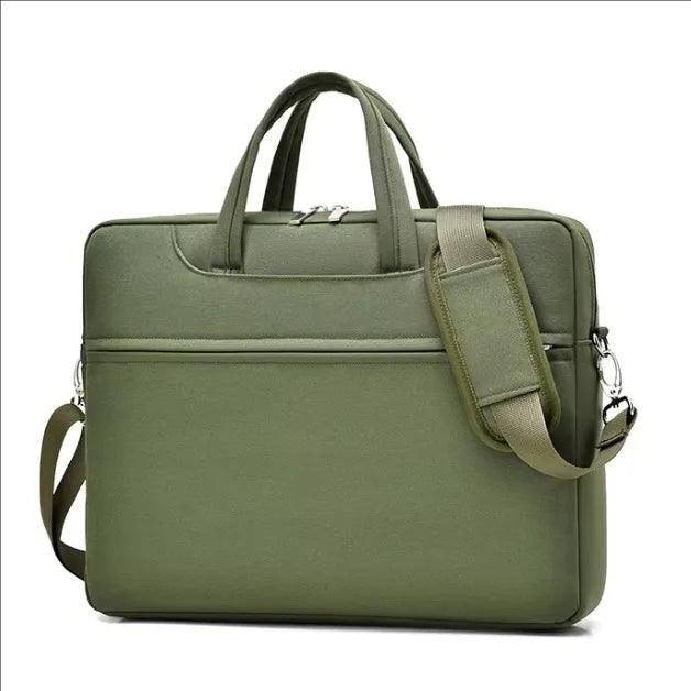Custom Logo Simple Laptop Sleeve Waterproof Oxford Portable Laptop Bags for Men Women