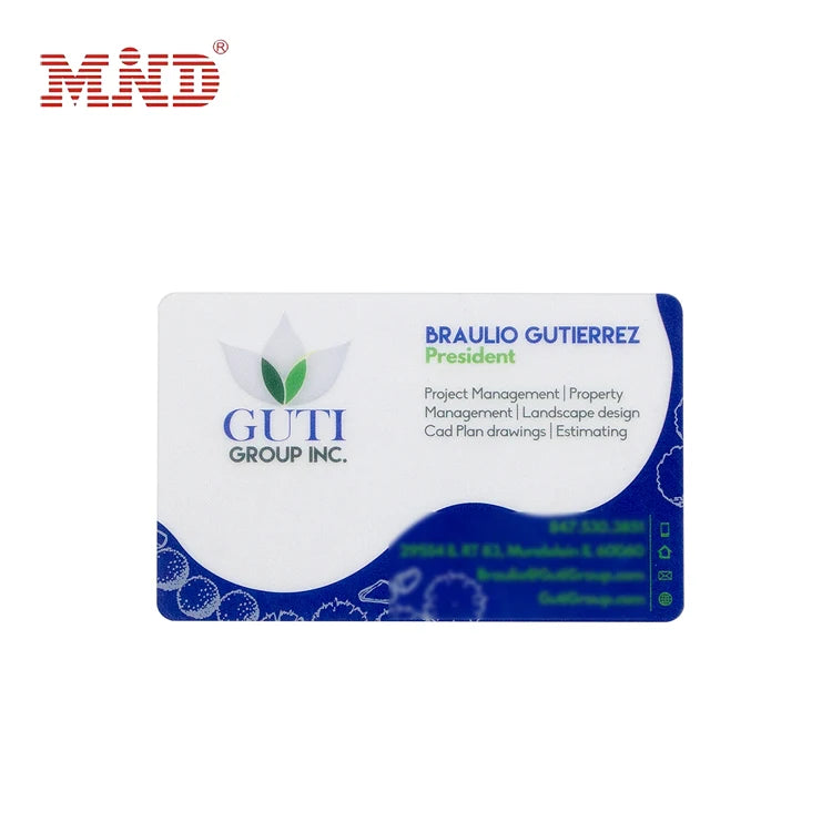 Hologram Transparent Alphabet Cards Transparent Business ID Card