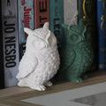 J147 DIY Handmade Gift Plaster Aroma Candle Craft  Wax Resin Mould 3D Large Size Owl Silicone Mold