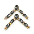 V Shape Ladies Slipper Sandal Accessories Rhinestone Shoes Ornament Sew on Rhinestone Shoe Chain Wholesale