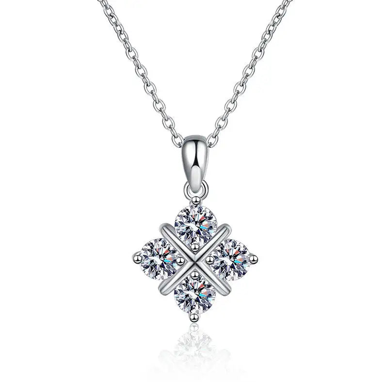 Wholesale Fine Jewelry Custom 925 Sterling Silver Italy Chain Pendant Necklace Price Women'S Jewelry Boutique Accessories