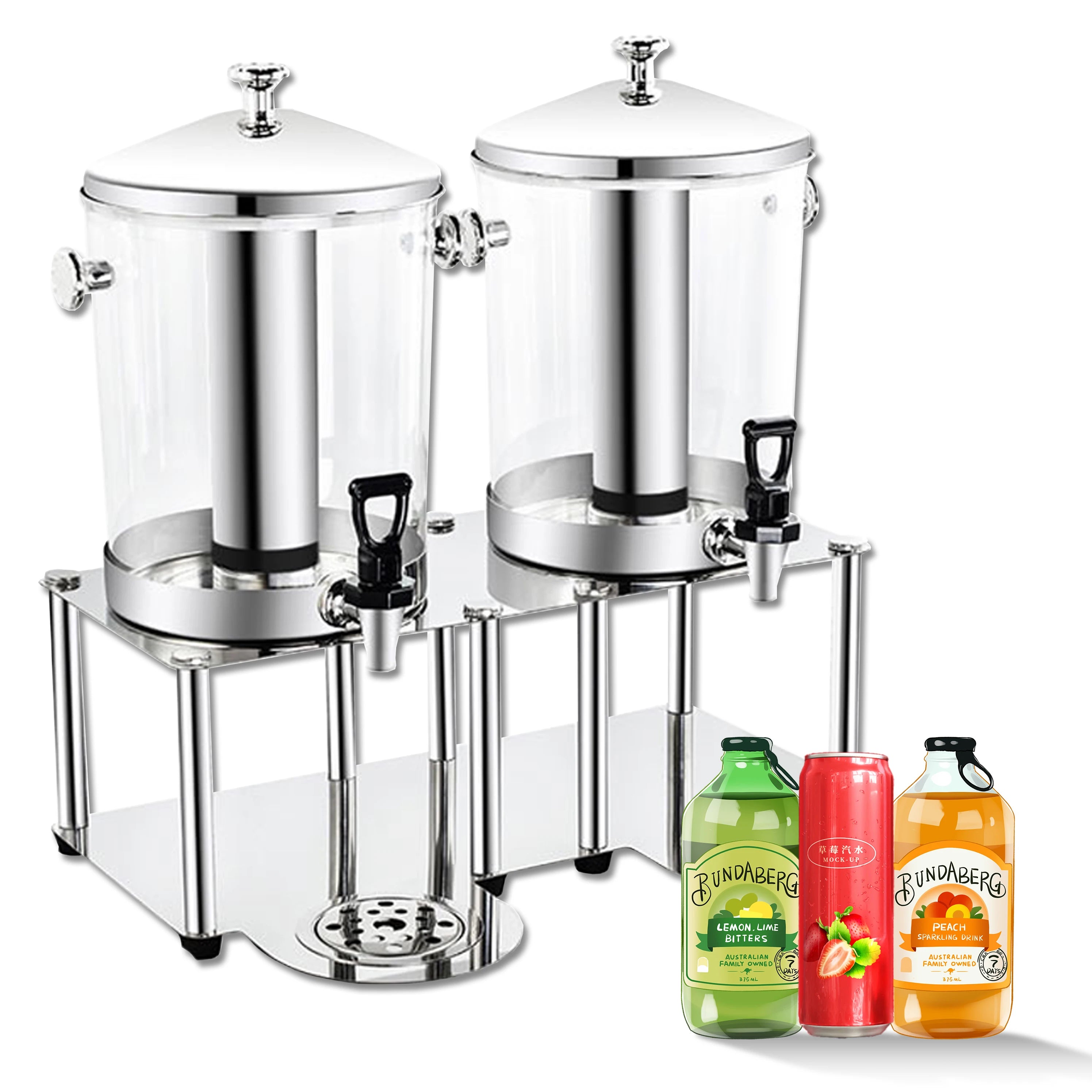 YITIAN Buffet Machine Juice Dispenser Stainless Steel Beverage Machine with Base