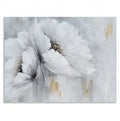 Handmade Floral Modern Canvas Painting Living Room Wall Art for Decoration