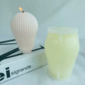 Balloon Design Geometric Ball Wavy Candle Mould Silicone Food Grade Eco-Friendly DIY