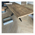 Wood Grain LVP Herringbone LVT Glue Down Flooring Pressed Bevel Dry Back Luxury Vinyl Plank Floor
