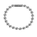 BOCAI High-End Women's Jewelry New S925 Silver Bead Bracelet Hand String Exquisite Birthday Gifts for Girls