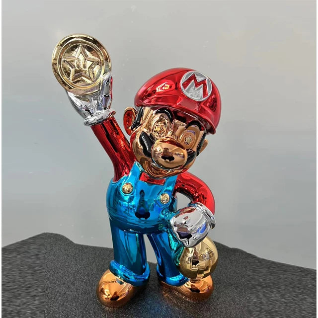 Customized Wholesale Resin Cartoon Worker Character 40cm Hand-painted TV Movie Character Popeye Statue Sculpture Model Home
