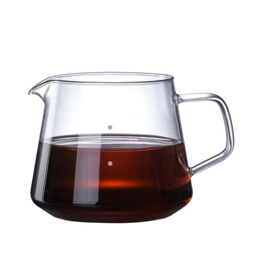 Z Glass Range Coffee Server for Pour Over Coffee & Tea - 400ml 2 Cups 600ml 4cups DP400