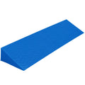 Portable 10cm High Blue Speed Bump Durable Rubber Ramp for Roadside Climbing