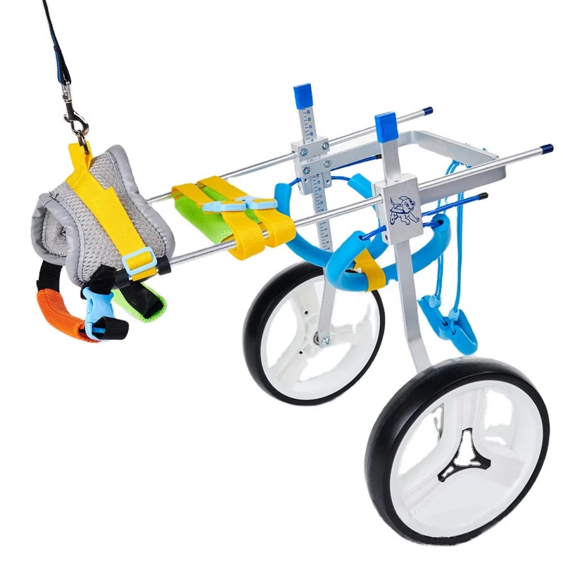 Wholesale Pet Walk Dog Car Wheelchair Disability Pet Wheelchair Dog Disability Scooter Adjustable Dog Wheelchair