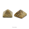 Huiying Wholesale Energy Picture Jasper Stone Set Natural Crystals Healing Pyramid Stones Crafts