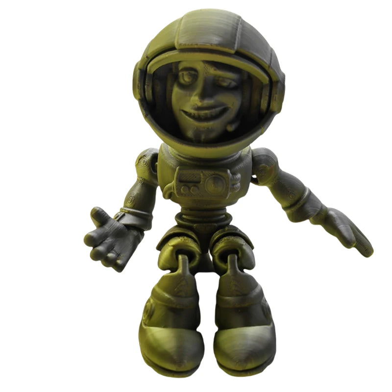 High Quality Customized 3D Printed Resin Astronaut Model Trendy Aviation Figurine Novelty & Gag Toy
