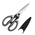 Multifunctional Eco-Friendly Stainless Steel Plastic Kitchen Scissors Strong Chicken Bone Cutting Dishwasher Safe 4 Scissors