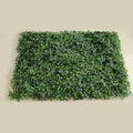 Spot Goods Plastic Greenery Milan Grass Boxwood Hedge Panels Backdrop Artificial Green Plant Wall for Outdoor Indoor Decor