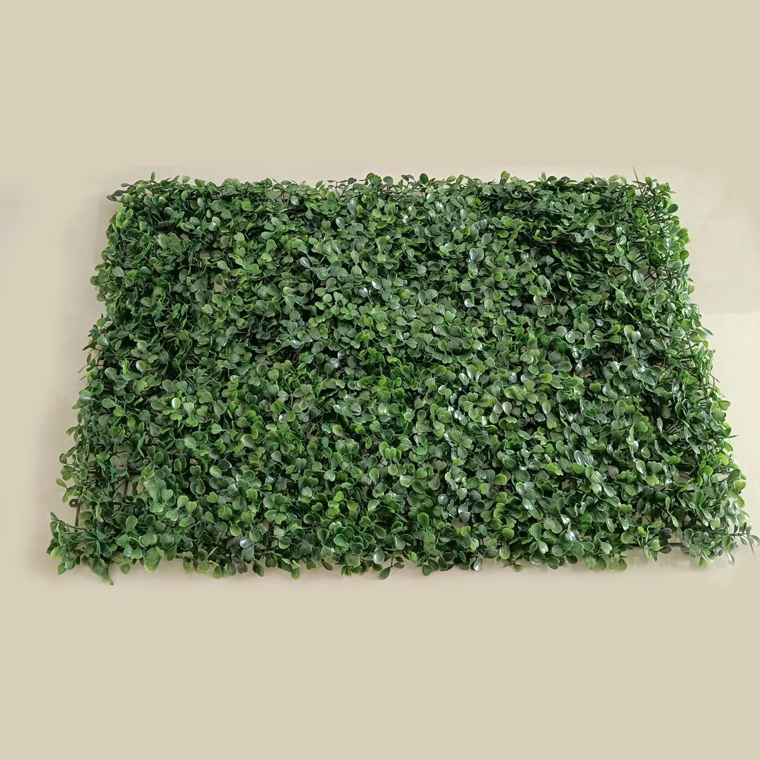 Spot Goods Plastic Greenery Milan Grass Boxwood Hedge Panels Backdrop Artificial Green Plant Wall for Outdoor Indoor Decor