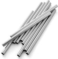 LOW MOQ Stainless Steel Drinking Straws Wide Reusable Gold Metal Straw Boba Straw for Bubble Tea