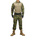 Tactical Training Camouflage Clothing Suits Long Sleeves Shirt and Pants Woodland Uniform Set Outdoor Hunting Clothes