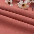 Premium Natural Texture 100% Linen Fabric 198gsm 138cm Sandwashed Plain Dyed Softness  Linen Fabric for Jackets Pants Suit Dress