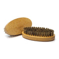 Natural Bamboo Beard Brush with 100% Boar Bristle Custom Logo Portable Men's Beard Care