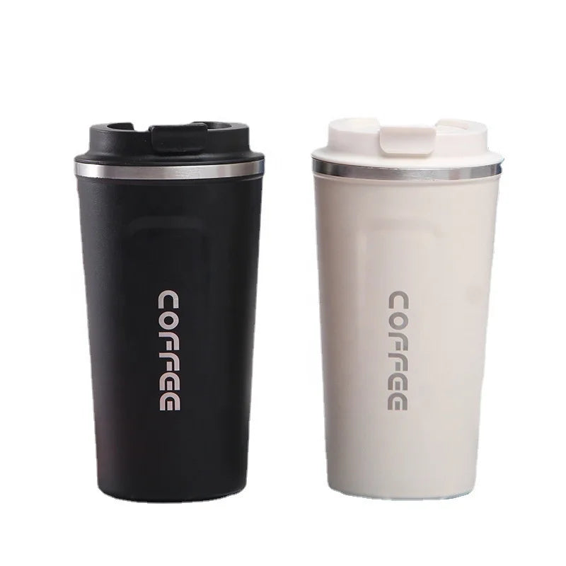 Double Wall Hot Sale Outdoor Portable 380ml Bottle Coffee Mug Stainless Steel Tumbler