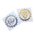 Top Grade with Adhesive Metal Plating Silver Customer Custom Logo Standard Metal Nickel Sticker Logo Label