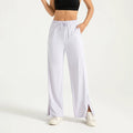 Wholesale High Waist Yoga Breathable Lightweight Women Yoga  Tummy Control Fitness Yoga Wide Leg Pants