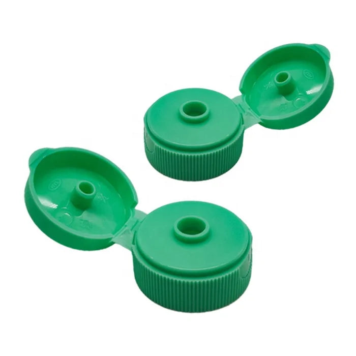 28mm 32mm Plastic PP Non Spill Flip Top Cap with Custom Color and Food Grade for Bottles