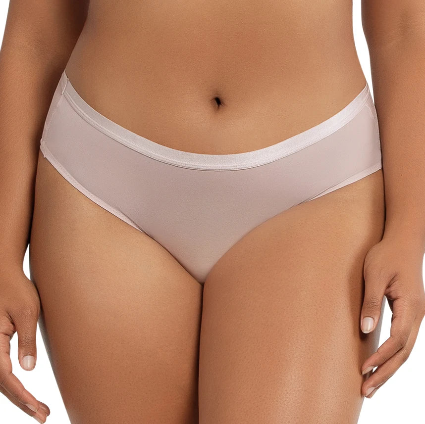 Ladymate ODM/OEM Bragas De Talla Grande De Para Mujer Plus Size Underwear Women's Subtly Striped Panties Solid Bow Front Panties