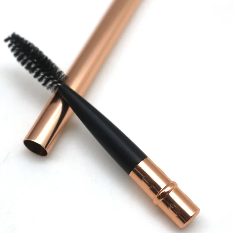Hot Metal Handle Eyelash Brush Personalized Makeup Tools  Dismountable  Mascara Wands Brush